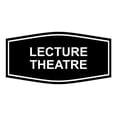thumbnail image 1 of Signs ByLITA Fancy Lecture Theatre Sign (Black) - Medium, 1 of 5