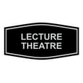 thumbnail image 1 of Signs ByLITA Fancy Lecture Theatre Sign (Black / Silver) - Small, 1 of 5