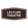 thumbnail image 1 of Signs ByLITA Fancy Lecture Theatre Sign (Dark Brown) - Medium, 1 of 5