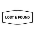 thumbnail image 1 of Signs ByLITA Fancy Lost & Found Sign (White) - Small, 1 of 5