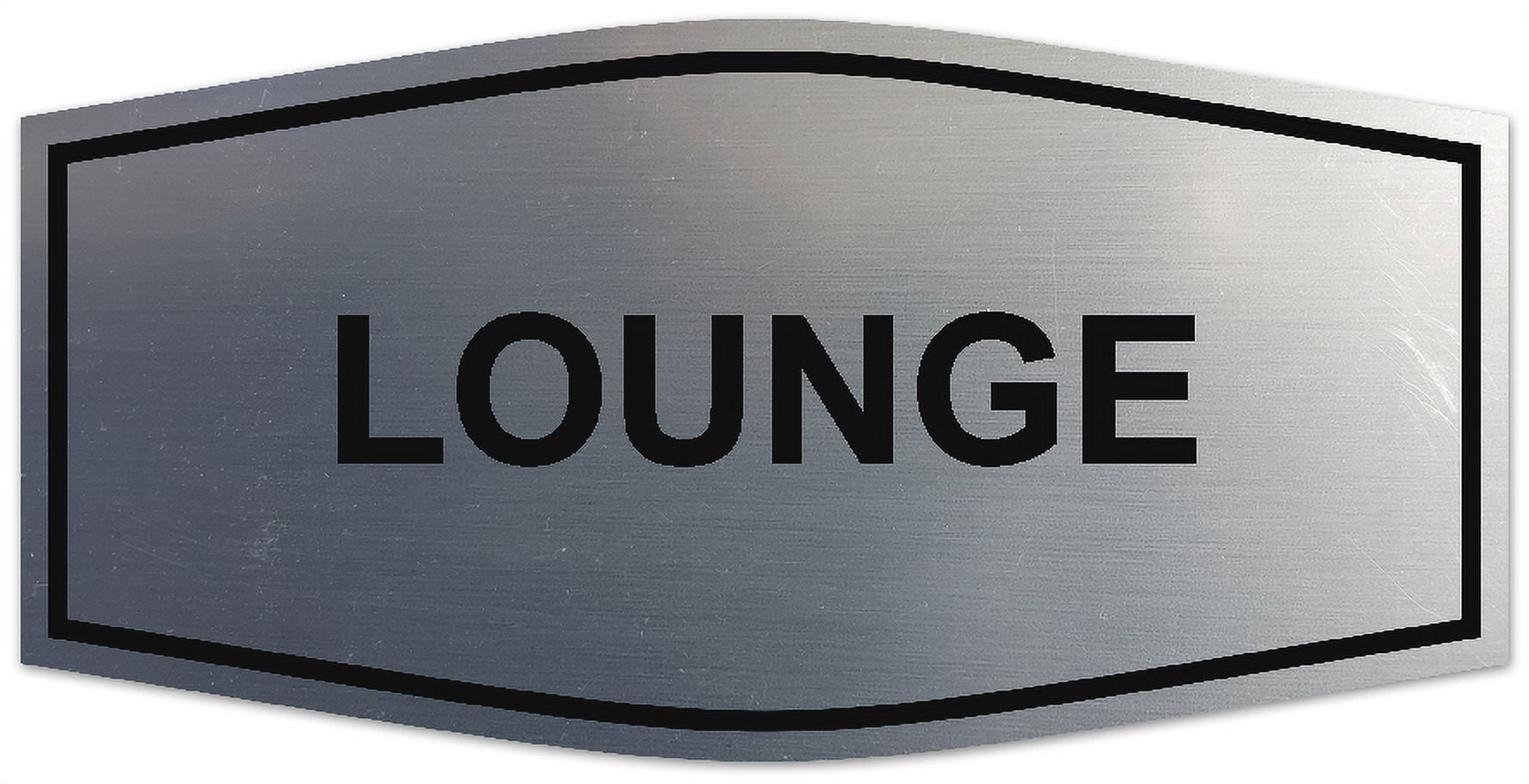 Fancy Stretch Sign Signs ByLITA Fancy Lounge Sign - Laser-Engraved Lettering | Durable ABS ...