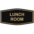 thumbnail image 1 of Signs ByLITA Fancy Lunch Room Sign - Laser-Engraved Lettering | Durable ABS Plastic | Vibrant Colors | Powerful Foam Tape (Black Gold) - Medium, 1 of 2