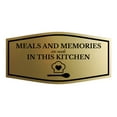 thumbnail image 1 of Signs ByLITA Fancy Meals and Memories are Made In this Kitchen Sign (Brushed Gold) - Medium, 1 of 8