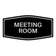 thumbnail image 1 of Signs ByLITA Fancy Meeting Room Sign (Black / Silver) - Large, 1 of 5