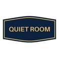 thumbnail image 1 of Signs ByLITA Fancy Quiet Room Sign (Navy Blue/Gold) - Large, 1 of 5