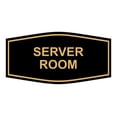 thumbnail image 1 of Signs ByLITA Fancy Server Room Sign (Black /Gold) - Small, 1 of 5