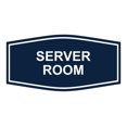 thumbnail image 1 of Signs ByLITA Fancy Server Room Sign (Navy Blue / White) - Large, 1 of 5