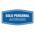 thumbnail image 1 of Signs ByLITA Fancy Solo Personal Autorizado Sign (Blue) - Small, 1 of 8