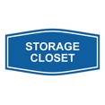 thumbnail image 1 of Signs ByLITA Fancy Storage Closet Sign (Blue) - Large, 1 of 5