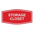 thumbnail image 1 of Signs ByLITA Fancy Storage Closet Sign (Red) - Medium, 1 of 5