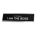 thumbnail image 1 of Signs ByLITA I'm Not Bossy I AM THE BOSS Novelty Desk Sign, 1 of 1
