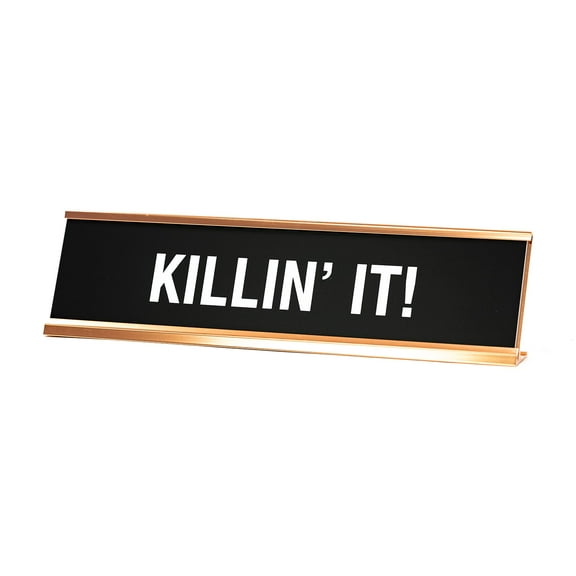Signs ByLITA Killin' It Novelty Desk Sign