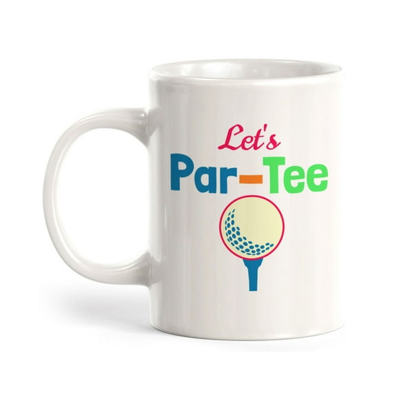 Signs ByLITA Let's Par-Tee 11oz Plastic Coffee Mug