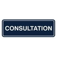 thumbnail image 1 of Signs ByLITA New Standard Consultation Sign (Navy Blue / White) - Small, 1 of 5