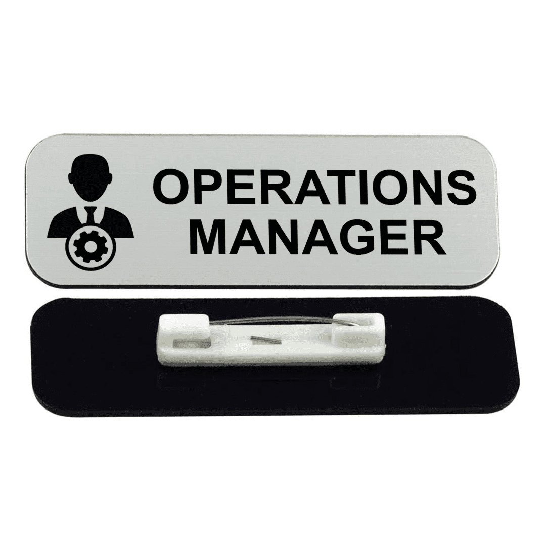 Signs ByLITA Operations Manager 1 x 3