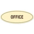 thumbnail image 1 of Signs ByLITA Oval Office Sign - Laser-Engraved Lettering | Durable ABS Plastic | Vibrant Colors | Powerful Foam Tape (Ivory/Dark Brown) - Large, 1 of 3