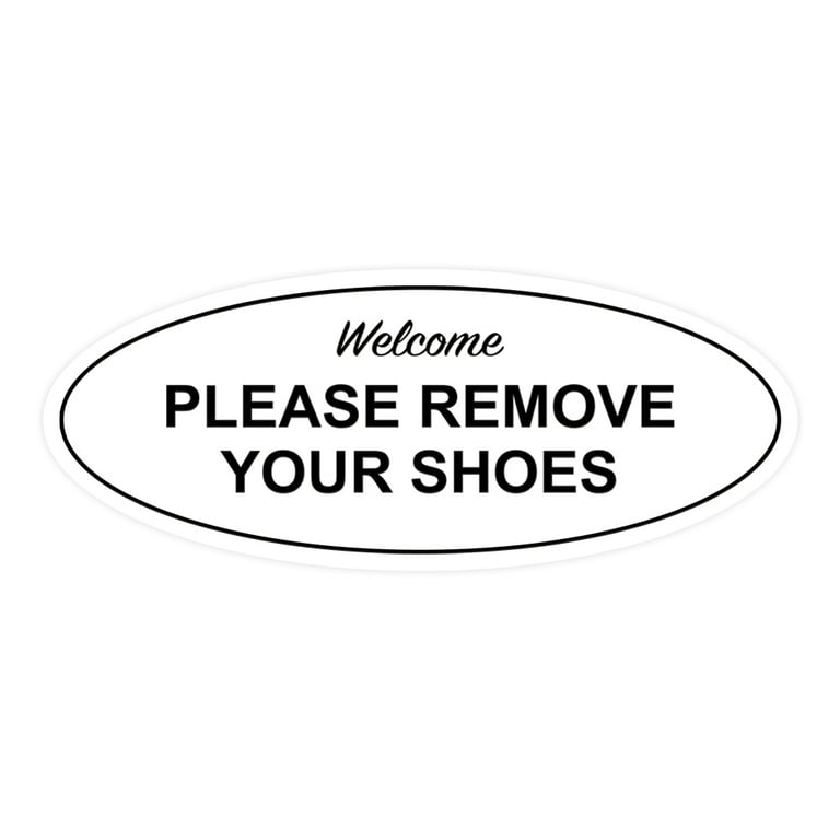 signs-bylita-oval-please-remove-your-shoes-sign-white-large-walmart-com for Free Printable Please Remove Shoes Sign Printable Signs ByLITA Oval Please Remove Your Shoes Sign (White) - Large - Walmart.com for Free Printable Please Remove Shoes Sign Printable