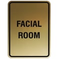 Portrait Screen. Sign Signs ByLITA Portrait Round Facial Room Sign - Laser-Engraved Lettering ...