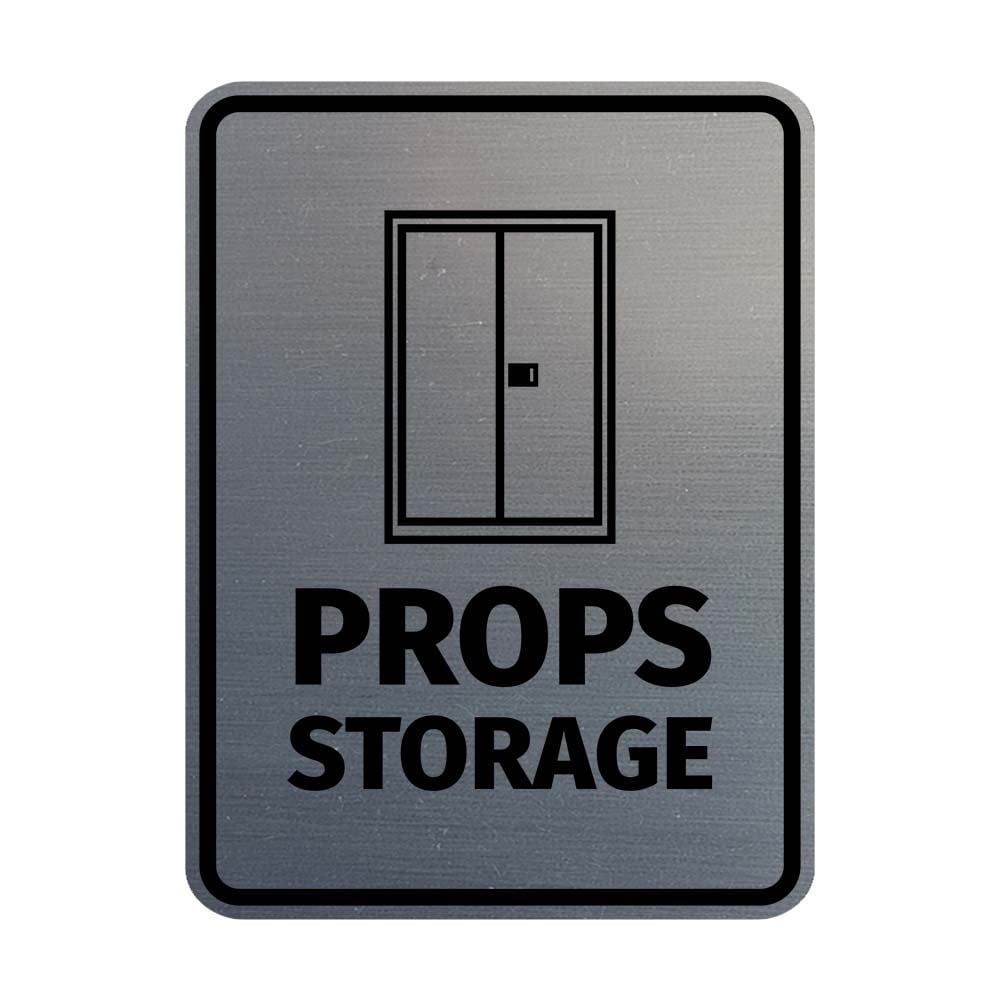 Prop Sign Solo Signs ByLITA Portrait Round Props Storage Door or Wall Sign Easy ...