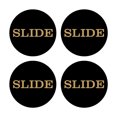 thumbnail image 1 of Signs ByLITA Slide Round Door Sign 2-3/4" Disc (Black / Gold), 1 of 1