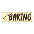 thumbnail image 1 of Signs ByLITA Standard Baking Sign (Ivory/Dark Brown) - Small, 1 of 6