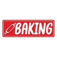 thumbnail image 1 of Signs ByLITA Standard Baking Sign (Red) - Medium, 1 of 6