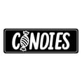 thumbnail image 1 of Signs ByLITA Standard Candies Sign (Black) - Large, 1 of 6