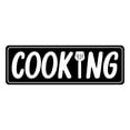 thumbnail image 1 of Signs ByLITA Standard Cooking Sign (Black) - Large, 1 of 6