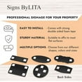 thumbnail image 1 of Signs ByLITA Standard FACP Inside Sign | Fire Safety Signage (White) - Medium 5 Pack, 1 of 3