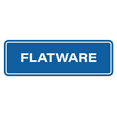thumbnail image 1 of Signs ByLITA Standard Flatware Sign (Blue) - Medium, 1 of 7