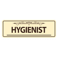 thumbnail image 1 of Signs ByLITA Standard Hygienist Tooth Graphic Dentist Office Decor Sign (Brushed Silver) - Medium, 1 of 6