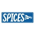 thumbnail image 1 of Signs ByLITA Standard Spices Sign (Blue) - Small, 1 of 8