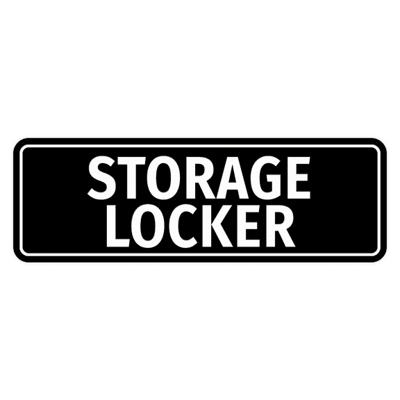 Signs ByLITA Classic Framed Storage Closet Sign | Durable Material ...