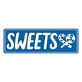 thumbnail image 1 of Signs ByLITA Standard Sweets Sign (Blue) - Small, 1 of 6