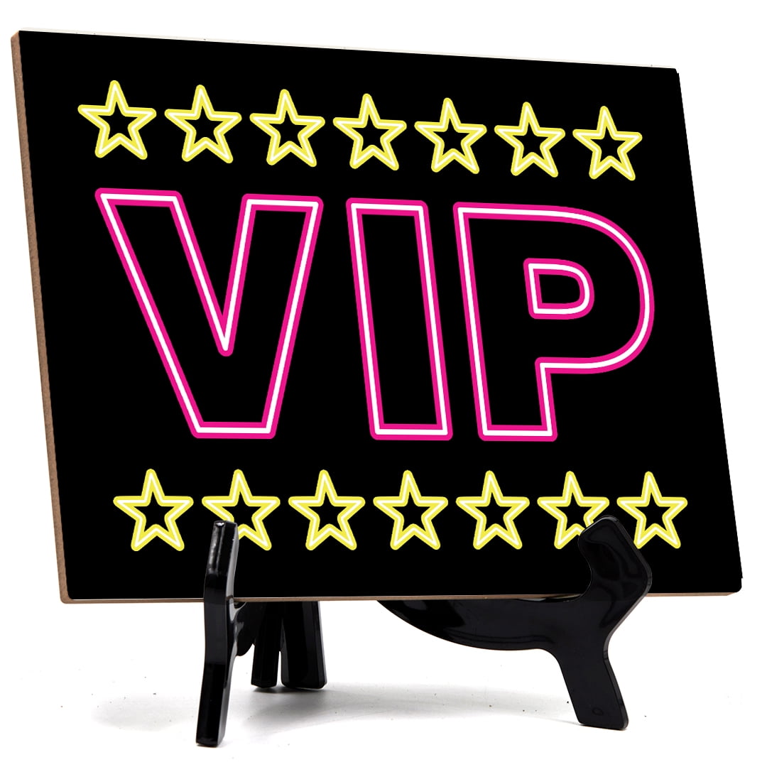 Vip Table Sign