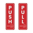 thumbnail image 1 of Signs ByLITA Vertical Push and Pull Door Signs (House Key) Door Sign (Red) - Large, 1 of 7