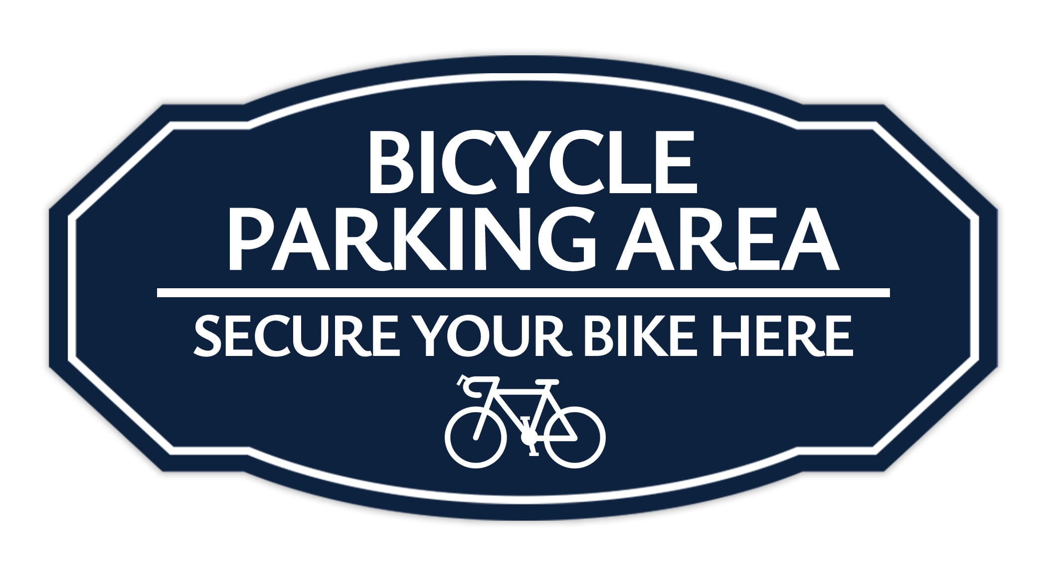 Signs ByLITA Victorian Bicycle Parking Area Secure Your Bike Here ABS ...