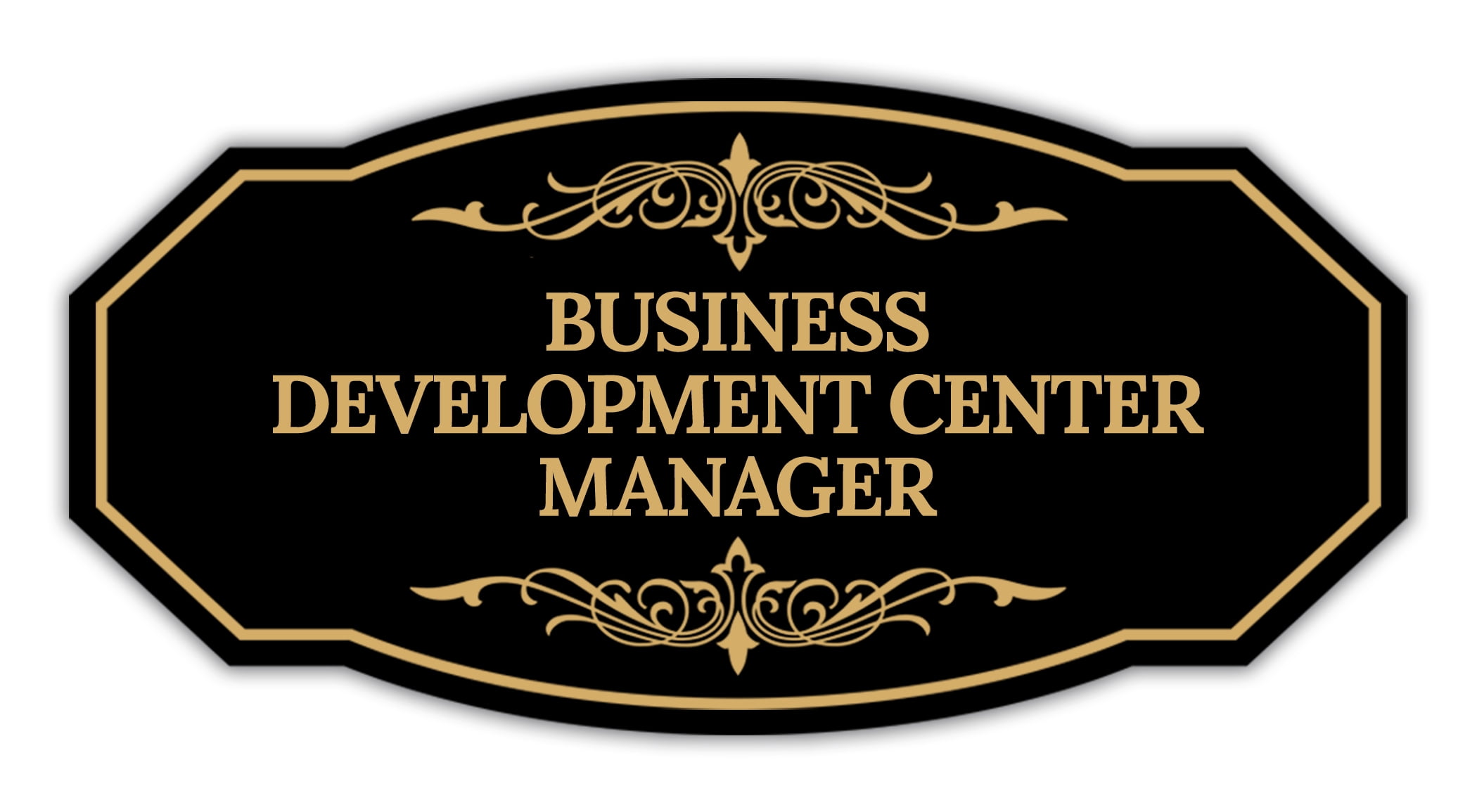 Signs ByLITA Victorian Business Development Center Manager Graphic Sign ...