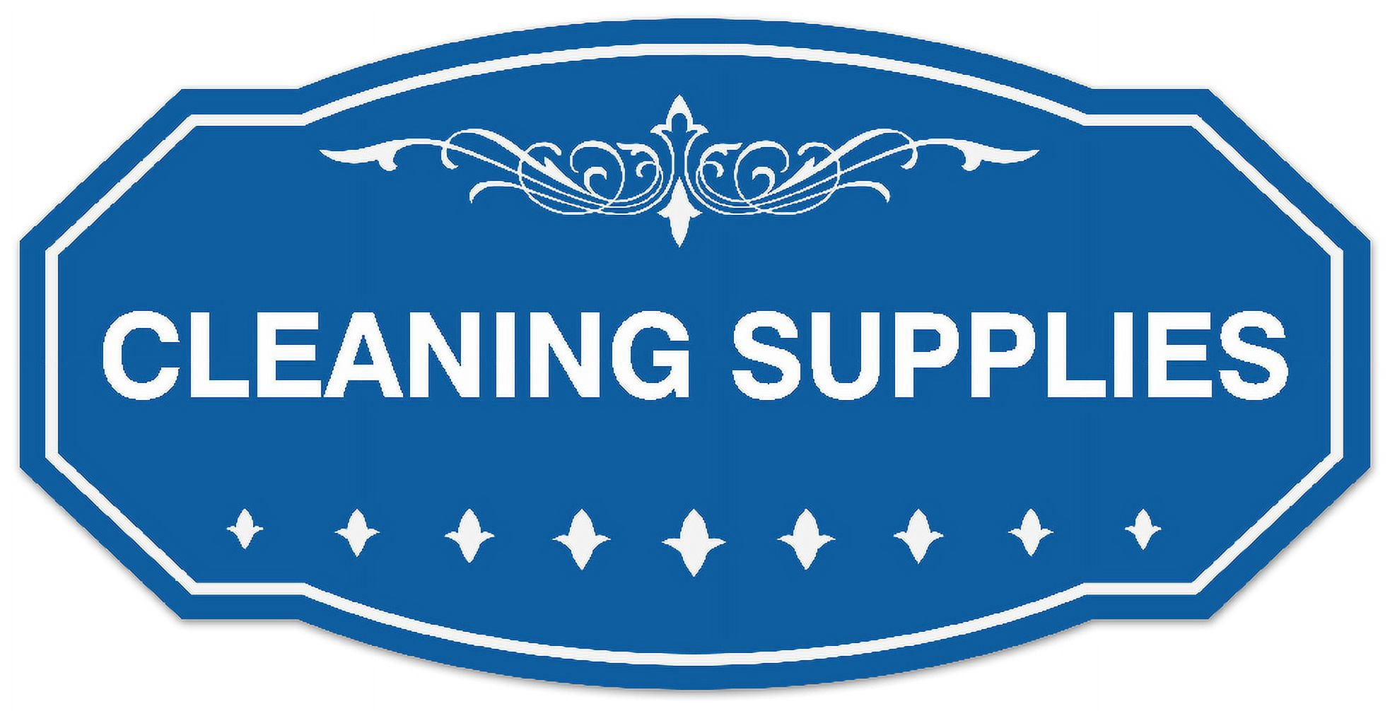 Signs ByLITA Victorian Cleaning Supplies Sign - Laser-Engraved ...