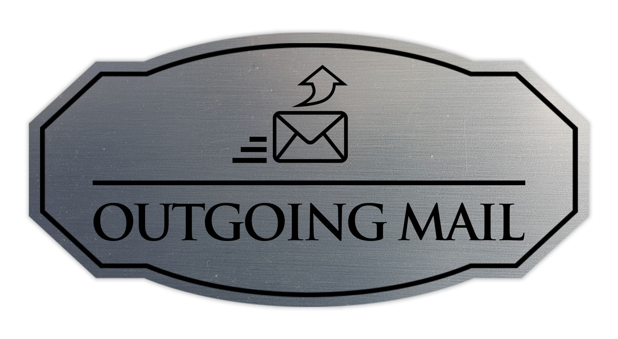 Signs ByLITA Victorian Outgoing Mail Durable ABS Plastic | Laser ...