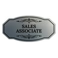 thumbnail image 1 of Signs ByLITA Victorian Sales Associate Graphic Sign (Brushed Silver) - Large, 1 of 6