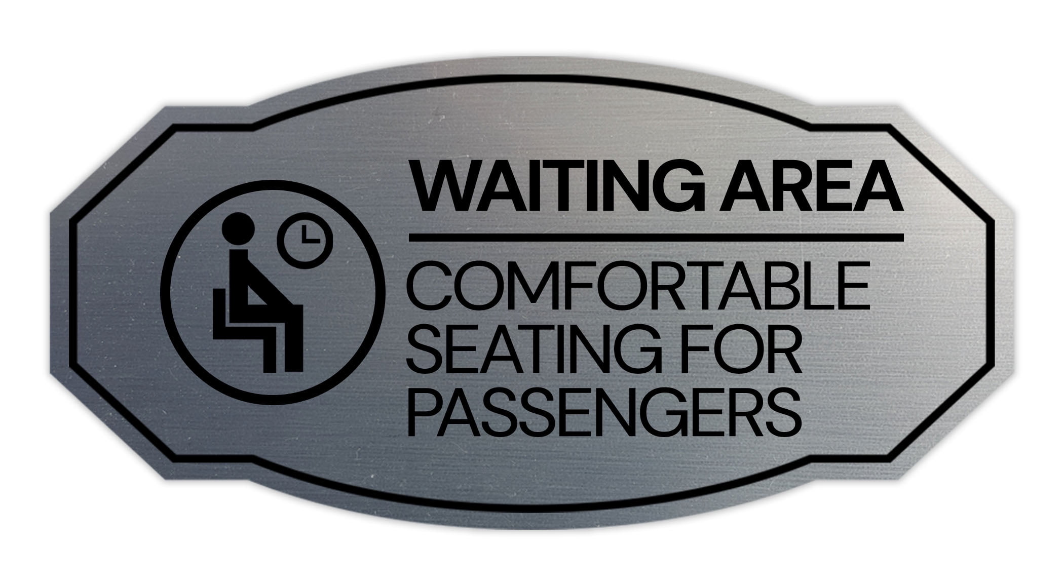 Signs ByLITA Victorian Waiting Area Comfortable Seating for Passengers ...