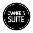 thumbnail image 1 of Signs Circle Owner?s Suite Wall or Door Sign Size: 12 x 12 inch, 1 of 5
