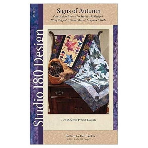 Signs of Autumn Wall Hanging/Table Runner Pattern by Studio 180 Design