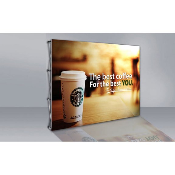 Signworld 10 Ft Fabric Pop Up Display - Excellent for Trade Shows! (Advertising, Marketing, Sign, Print, Printing,Promotional)