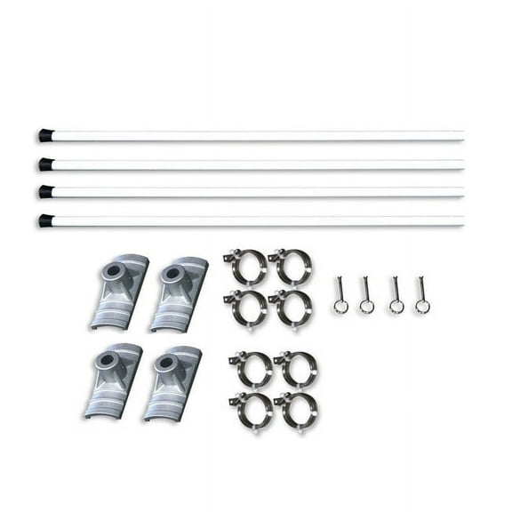 Signworld 18" Street Light Pole Banner Bracket Hardware - Double Set (Marketing, Advertising, Promotional, Signs)