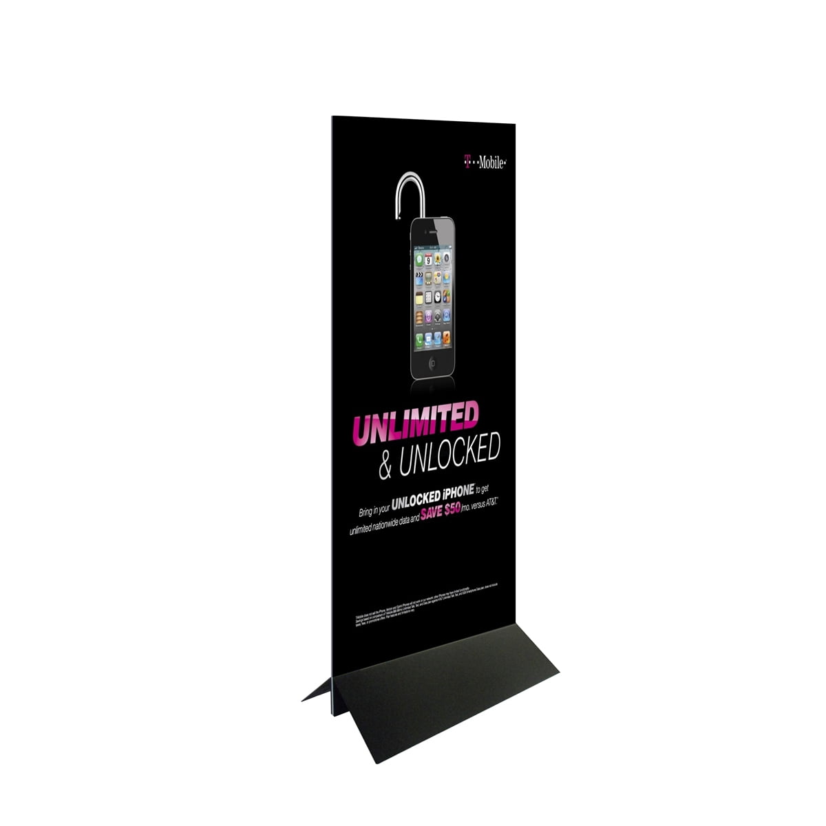 Display Sign Handle Signworld 24
