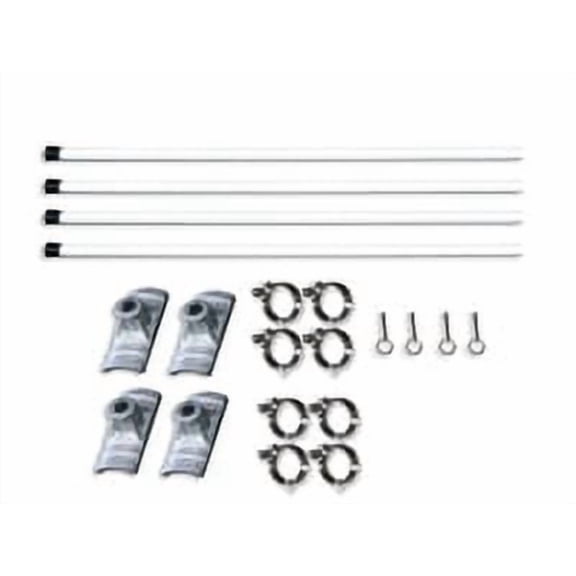 Signworld 24" Street Light Pole Banner Bracket Hardware - Double Set (Great for Pole Signs, Street Signs, Business Signs)