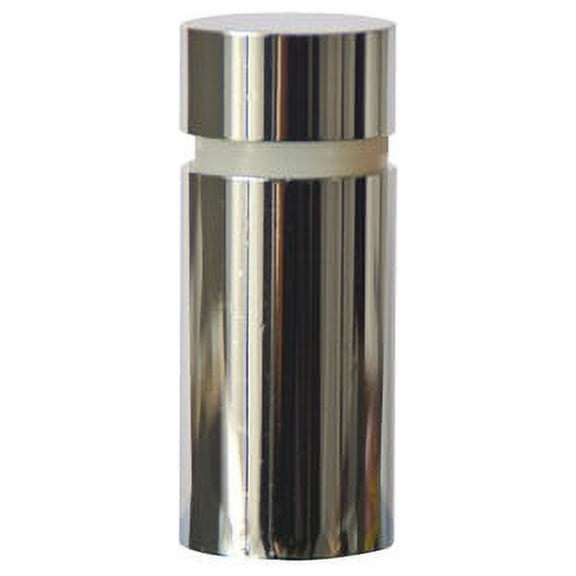 Signworld Sign Standoffs Polished 3/4" X 1-3/8" [4 Pcs] Used to Install signs, glass panels, picture frames, artwork, plaques