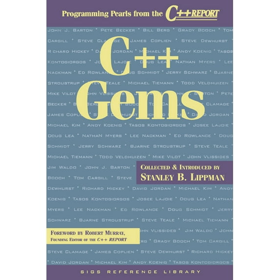 Sigs Reference Library C++ Gems: Programming Pearls from the C++ Report, Book 5, (Paperback)